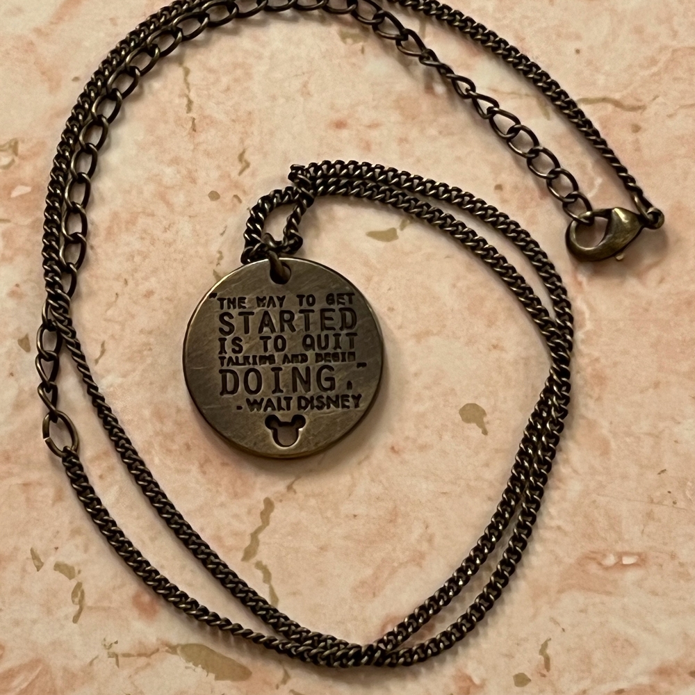Inspirational Pendant Necklace